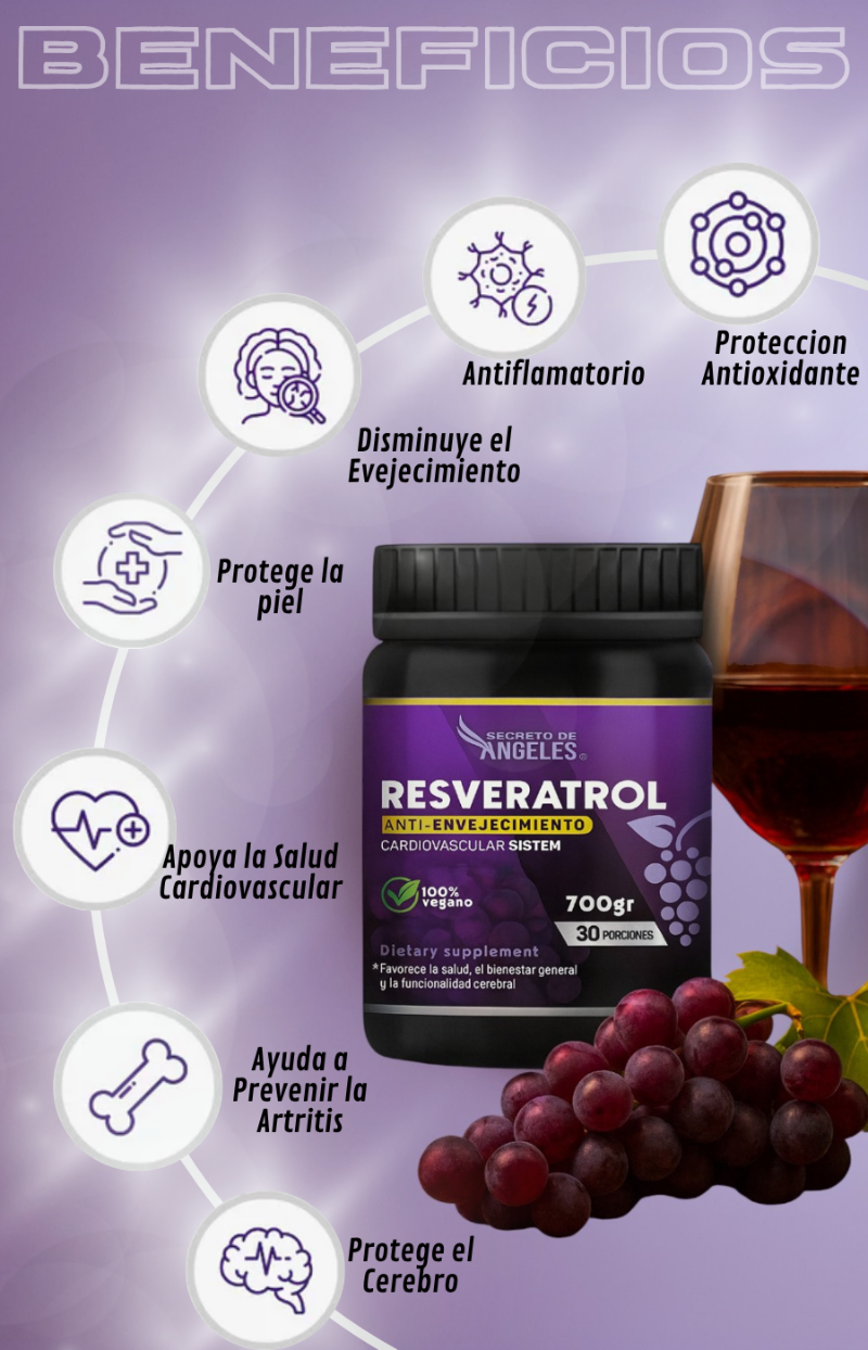 RESVERATROL + COLAGENO MARINO DE OBSEQUIO